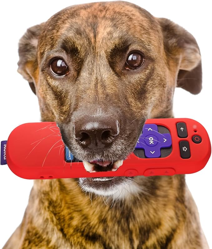 Silicone Case for Roku Express 4K+ Voice Remote RCA1R, Roku Voice Remote Cover RC-GZ1 Roku Streaming Stick 4K Silicone Sleeve with Lanyard(Mint)