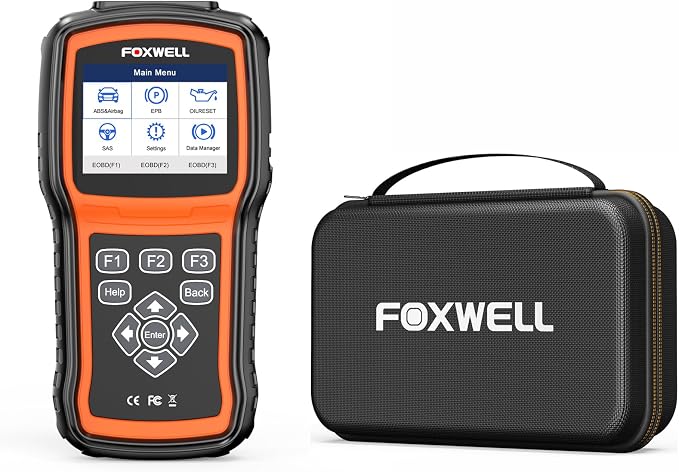 FOXWELL NT630 Plus OBD2 Scanner with NT301 CASE OBD2 Scanner Professional Enhanced
