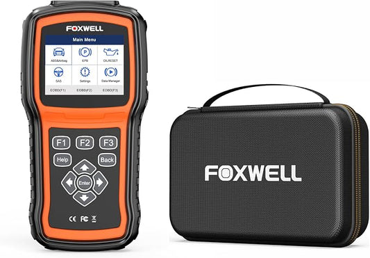FOXWELL NT630 Plus OBD2 Scanner with NT301 CASE OBD2 Scanner Professional Enhanced