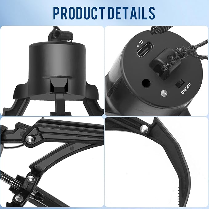 Drone Grasping & Airdrop System - Mantis Mechanical Claw Hook Grabber with Payload Release Compatible with Dji Mavic 3 Classic/Pro/Air 3S/2S/Mini 4 Pro/3/2 SE, Intelligent Transport Delivery Kit for Rescue, Fishing, Fixed-Point Drop Accessories