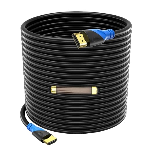 4K HDMI 85 FT Cable (HDMI 2.0,18Gbps) Ultra High Speed Gold Plated Connectors,Ethernet HDMI Cord, 4K@60HZ 2K 1080P 3D ARC Compatible with UHD TV Monitor Laptop Xbox PS4/PS5 ect(25m)