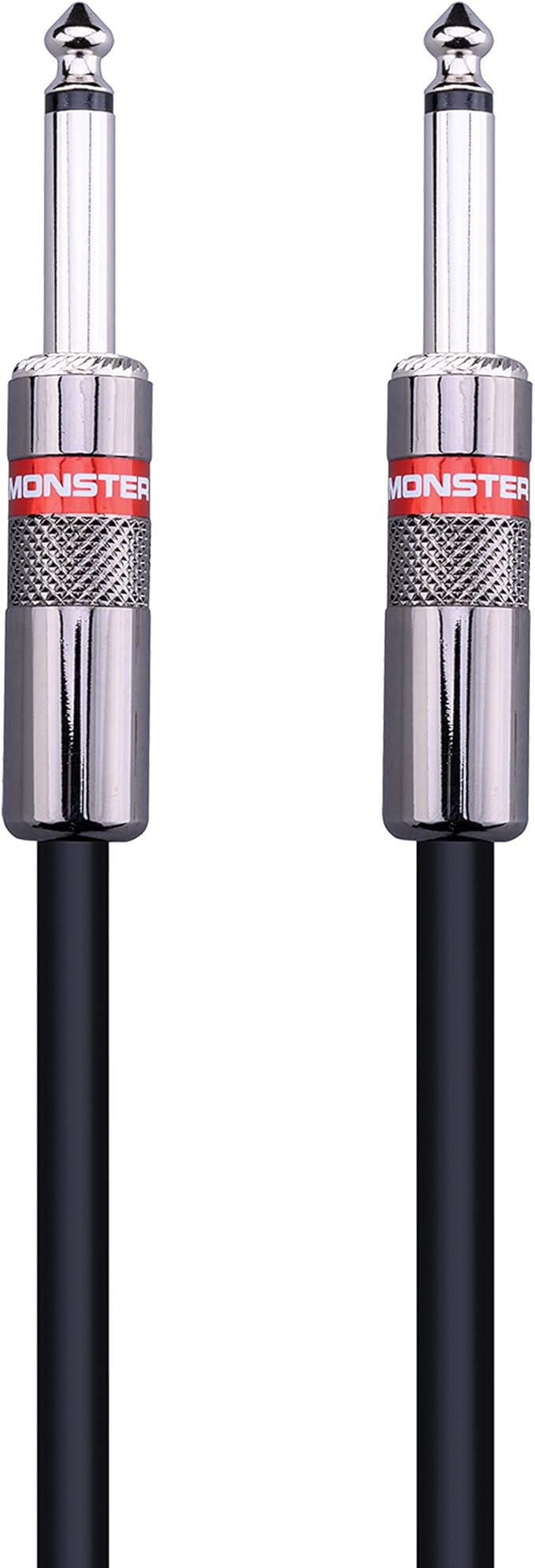 Monster Cable Prolink Classic Speaker Cable 3 ft – 1/4-Inch to 1/4-Inch Instrument & Amp Cable, Straight Connectors, Duraflex Jacket, Audio Cable for Guitar, Bass, Amplifier and Speaker