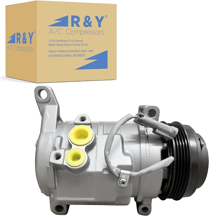 RYC Automotive Air Conditioning Compressor GG377 (2 Mounting Holes)
