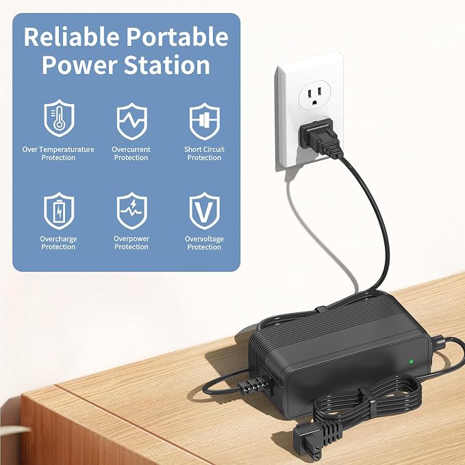 28V Charger for Robotic Pool Cleaner Compatible with Seauto/RERIOU/Zyerch/HISION SAT20 & SAT25 Robotic Pool Cleaner Adapter Charger