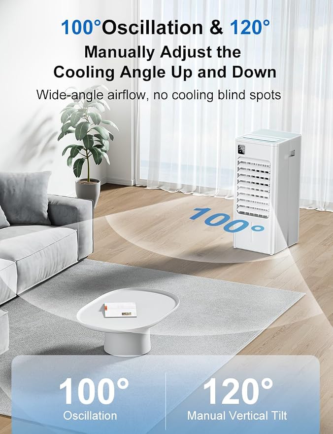 Portable Air Conditioners Windowless, Swamp Cooler for Indoors