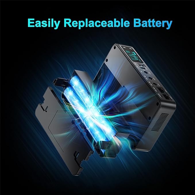 Battery Backup for Router CCTV 18000mAh(56Wh) 12V⎓2A DC UPS 9V⎓2A, Mini UPS USB 5V/3.6A