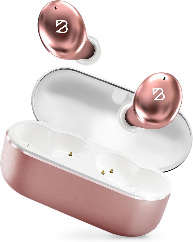 Back Bay Audio Wireless Earbuds for Small Ears, Award-Winning Sound w/Bass Mode, Durable Sweatproof Bluetooth Earbuds, Comfortable for All Ears