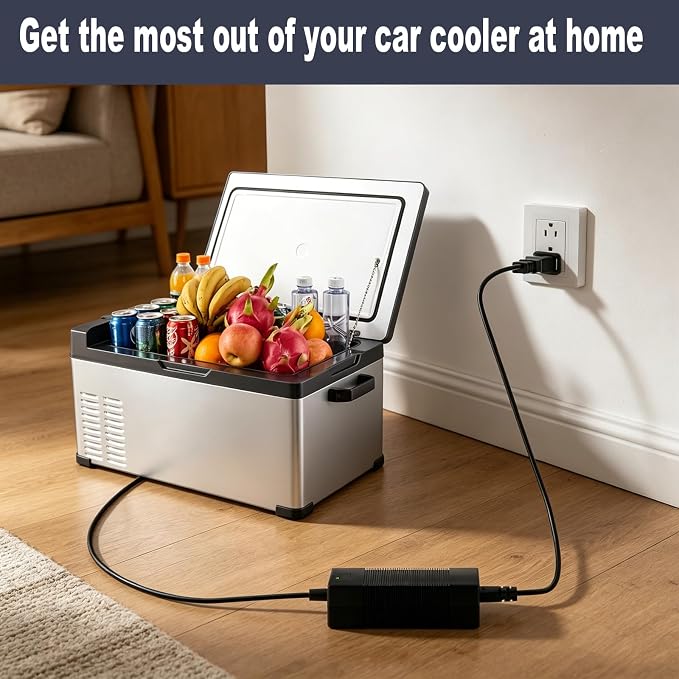 Power Cord for Car Refrigerator Compatible with Alpicool, Bodega, Euhomy, BougeRV, ARB, ICECO, Setpower, JoyTutus Car Refrigerator Power Adapter Charger