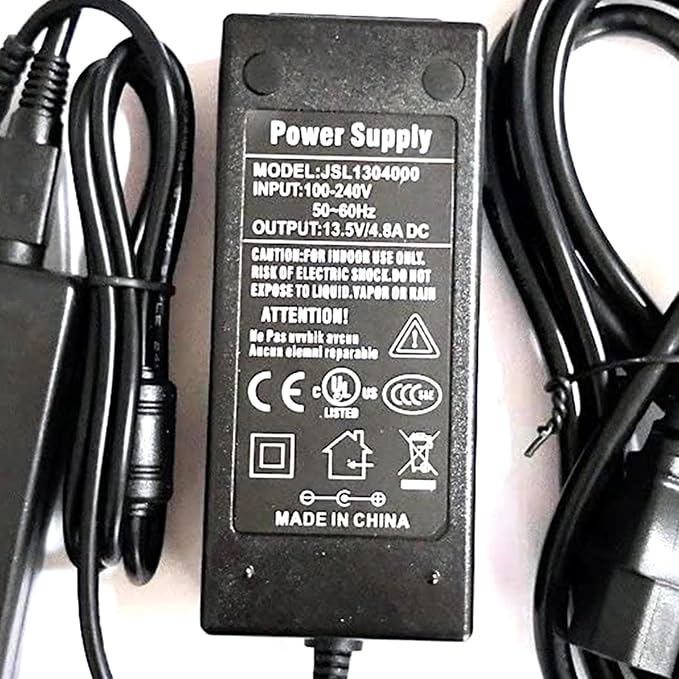 Generic Power Charger and Power Adapter Replacement for SM&MM Fiber Splicer, Recharger and Power Adaptor for Fusion Splicer AI-7C AI-8C AI-9 with Power Cord, US-Plug