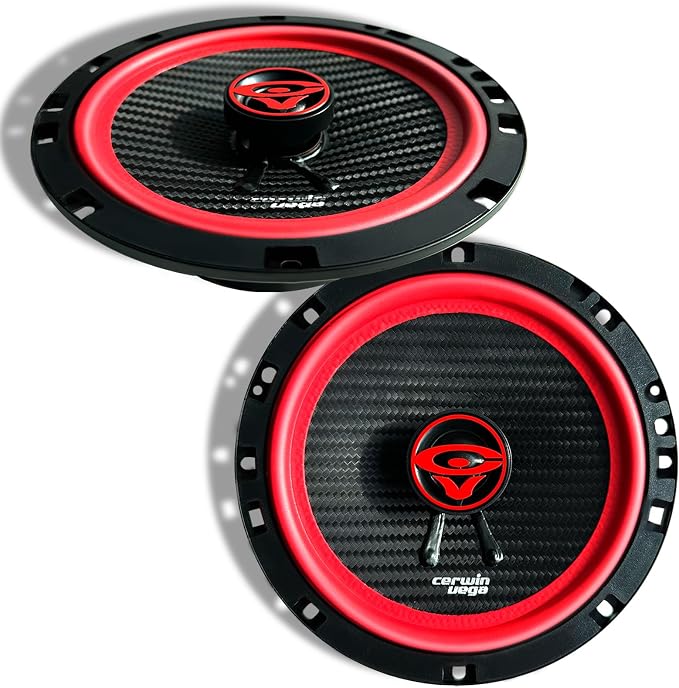 CERWIN-VEGA! V675 6.75" VEGA 2-Way 360 Watts 4 Ohm Coaxial Speakers(Pair)