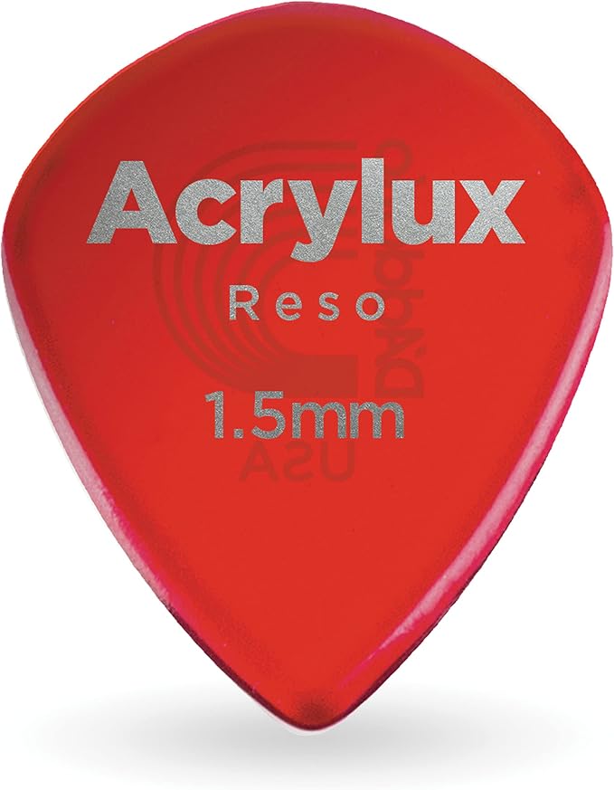 D'Addario Acrylux Reso Jazz, 3-Pack (3AR7-03)