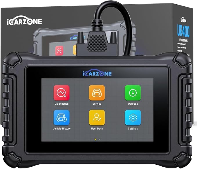 UR400 Bidirectional Diagnostic Tool for Porsche/Benz/BMW/Audi/VW, All System, 49 Reset +39 Services, 500+ Sub-Functions for Accurate Car Miantenance, 4000+Active Test Items，AutoVIN