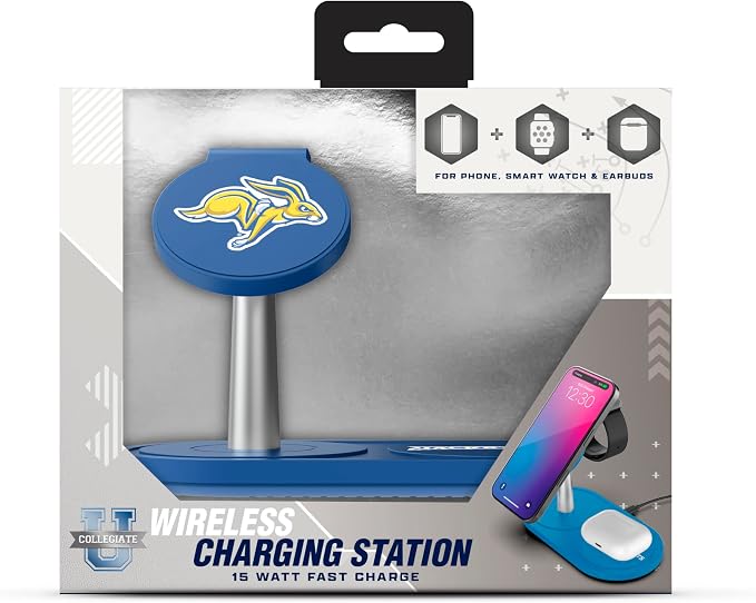 SOAR Collegiate 3-in-1 Wireless Charging Station