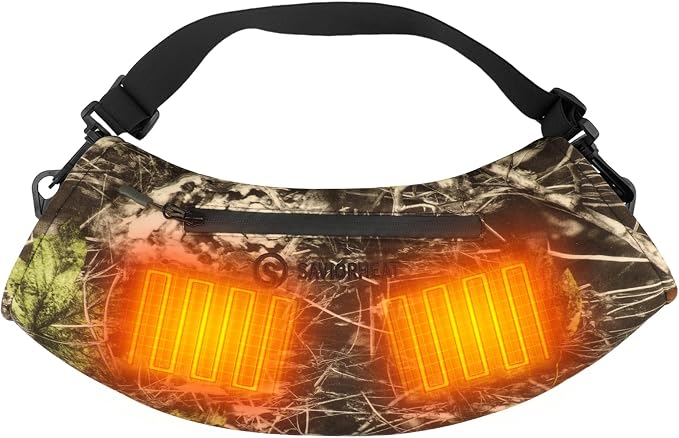 SAVIOR HEAT Heated Hand Muff, 10000mAh USB Electric Hand Warmer Pouch with Rechargeable Battery for Winter Outdoor Hunting Hiking Camping Sport Golf Football Photography