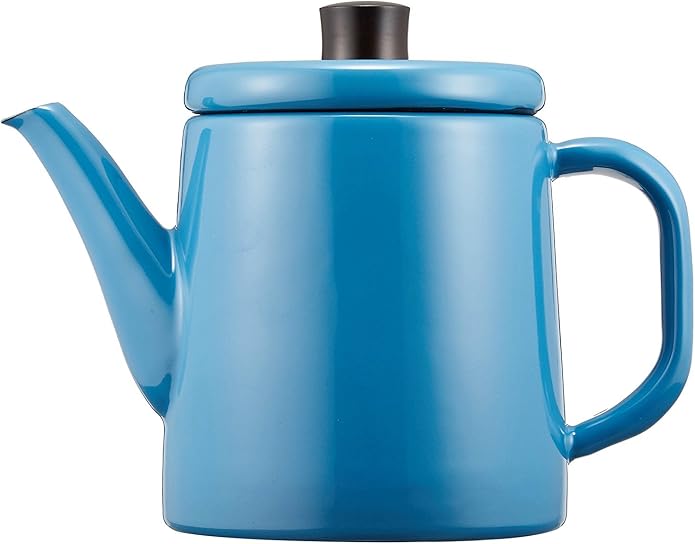 Noda Enamel Kettle, 0.3 gal (1.5 L), Enameled Porchka Pot, Made in Japan