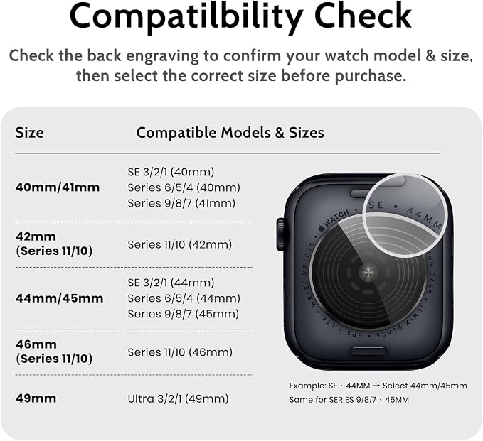 amBand Bands Compatible with Apple Watch 9/8/7 45mm, M1 Sport Series Rugged Case with TPU Strap Military Protective Tough Cover Bumper for iWatch SE3/SE2/SE/6/5/4 44mm Men Gray