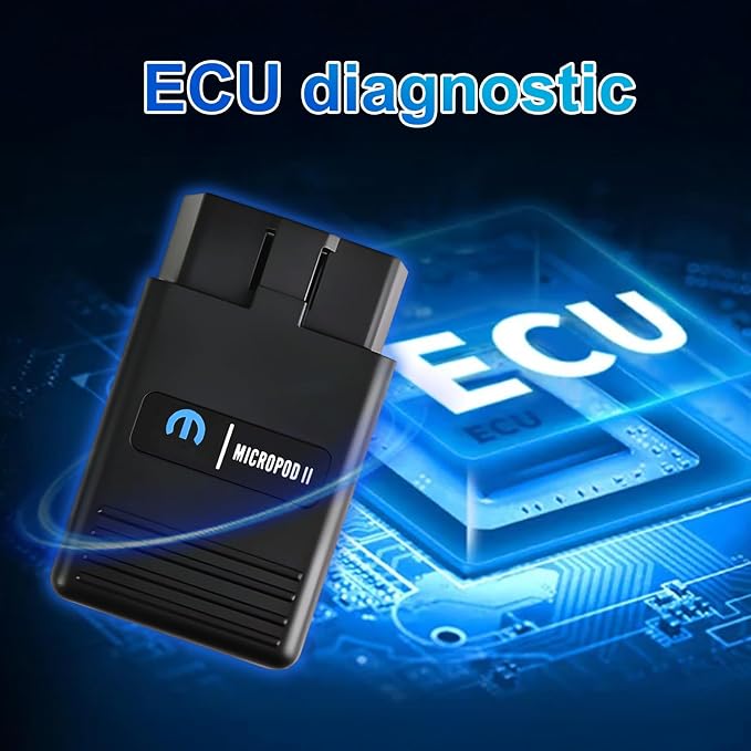 Micropod II V17.04.27 Professional Diagnostic & Programming Scanner Tool for Chrysler Dodge Jeep Fiat with DRBIII