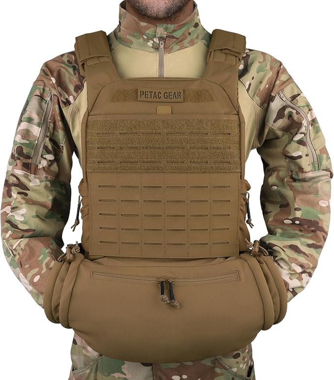 PETAC GEAR Tactical Hand Warmer,Portable Drop Hanger Waist Handwarmer Pouch for Hunting Golf Camping Fishing, Hiking, Football Winter Outdoor Field Survival.