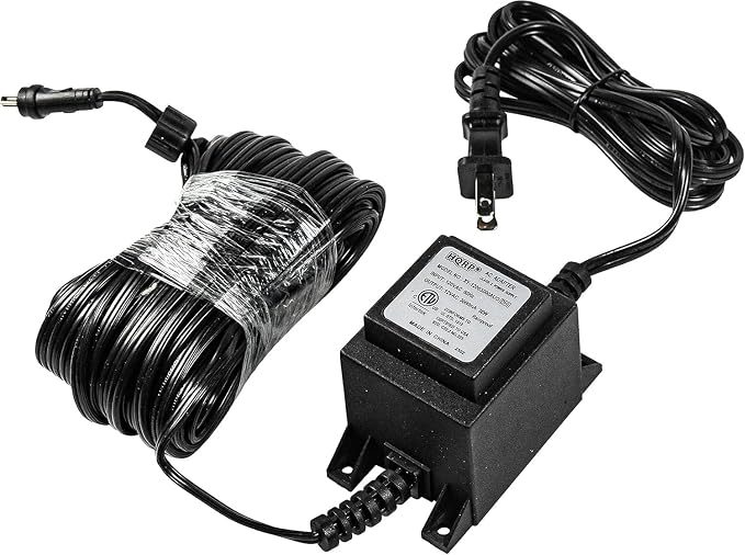 HQRP 50 Ft Power Cord Compatible with Mosquito Magnet Patriot with Round Plug 120-021, ETL Listed