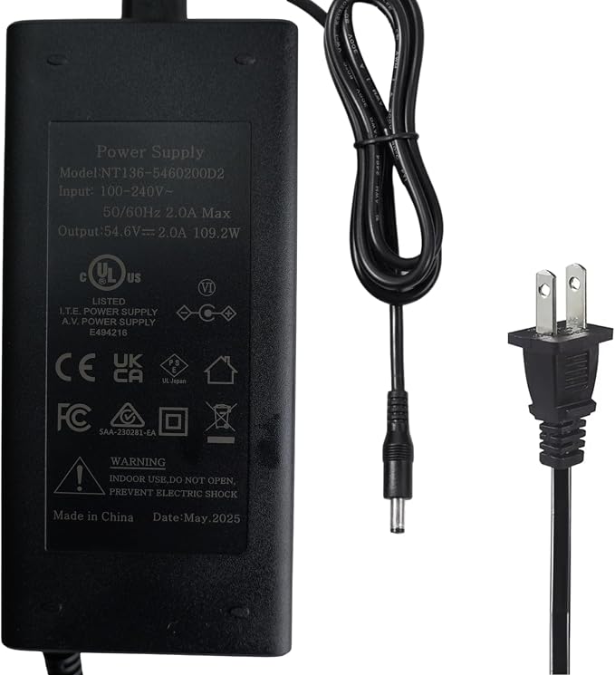 Charger for JASION EB7 ONLY AC Adapter - Upgraded, UL Listed