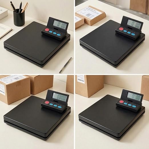Milageto Digital Postal Scale with LCD Backlight Display Portable Postage Luggage