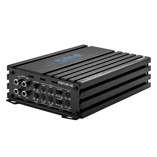 PLINIUS PHF100.4D car Audio Amplifier 4 Channels Full Range Class D Multichannel