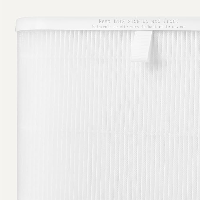 Amazon Basics Air Purifier Replacement Filter for Amazon Basics Large Room Air Purifier B0DT63BVN3 (NOT for other models), Covers Up to 2600 Sq Ft, White, 1 Pack