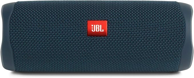 JBL Flip 5 Portable Bluetooth Speaker - Ocean Blue (JBLFLIP5BLUAM) (Renewed)