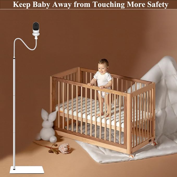 Baby Monitor Floor Stand Holder Mount for Owlet Dream Sight (Gen 3)/Dream Duo (Gen 2)/Cam (Gen2)/Cam (Gen 1)