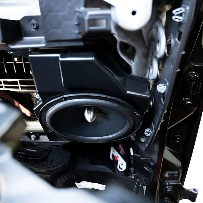 STINGER Jeep Wrangler JL (2018-23) & Gladiator JT (2020-23) Front 6.5" Speaker Pod Kit with Tweeter Adapters, Fits Most Coaxial & Component Car Audio Speakers, Easy Plug & Play Installation