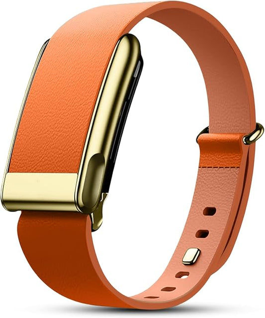 DADO Luxe Tapered Leather Replacement Band Compatible with WHOOP 5.0, One, Peak, and Life Fitness Tracker – Durable & Comfortable | Not for Whoop Gen 4