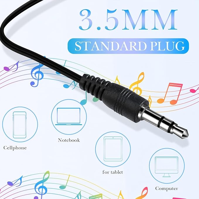 Kanayu 100 Pack Wired Earbuds Bulk for Classroom Ear Headphones Wired Basic Student Earbuds No Microphone with 3.5MM Jack for Class Laptop School Library, Individually Bagged (Blue)