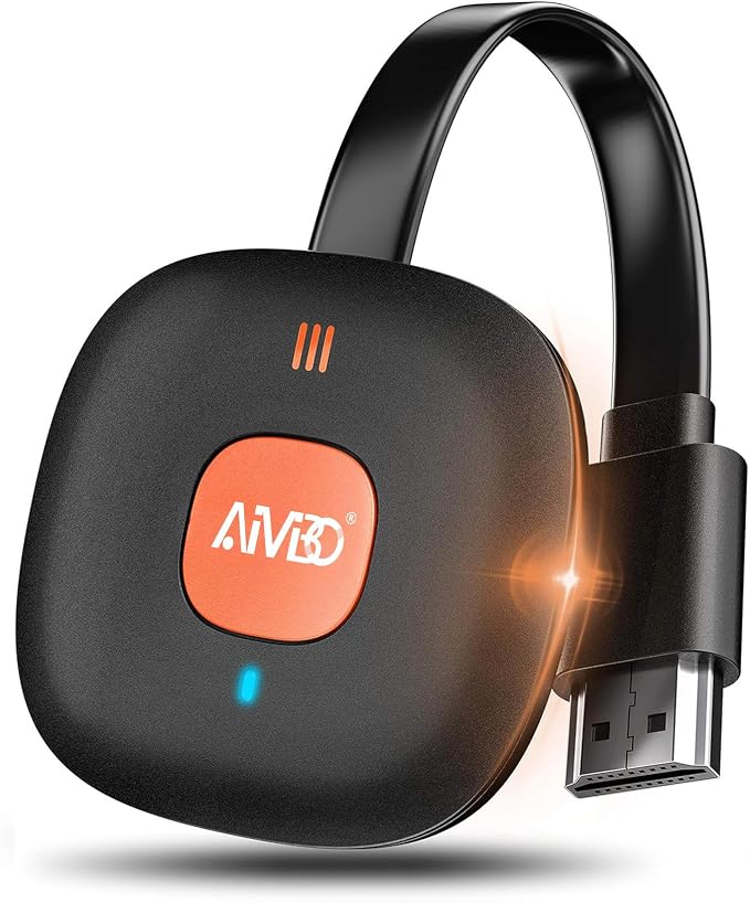 Wireless HDMI Dongle Adapter 4K, SOCLLLife Display Receiver for iOS/Android/Windows Devices to TV, Monitor, or Projector, Screen Mirroring with Airplay/Miracast/DLNA for Movies, Presentations