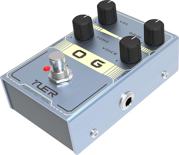 OG,Guitar Pedal,Electric Guitar Effects Pedal for Guitars and Bass Effect Pedals Mini Single Type DC 9V True Bypass