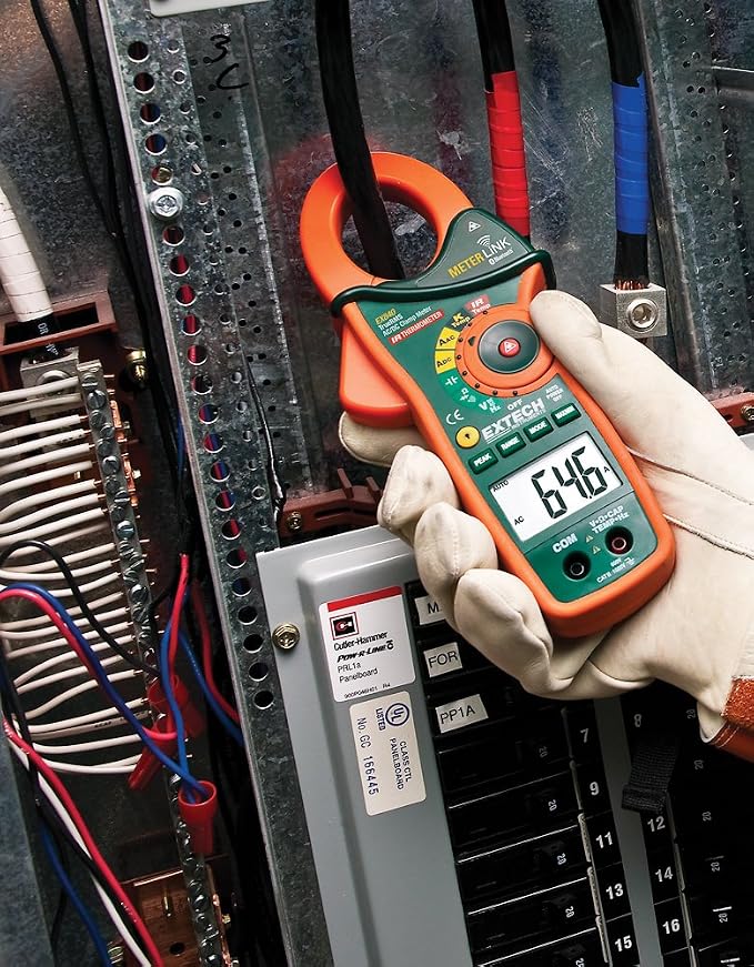 Extech EX840 Clamp Meter with Built-in IR Thermometer