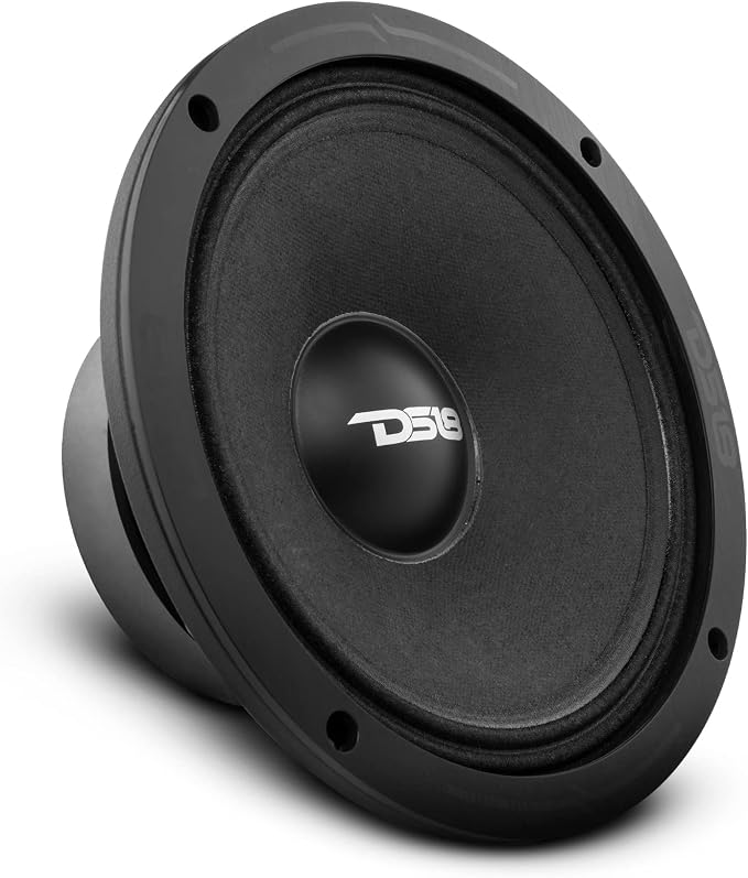 DS18 PRO-ZXI8M 8" Car Audio Mid-Range Loudspeaker 600 Watts 8-Ohm (1 Speaker)