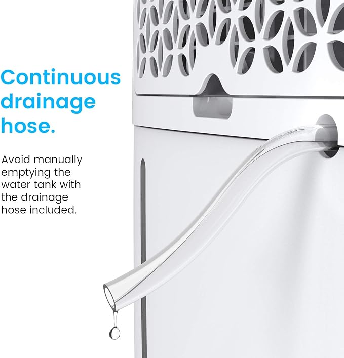 Pro Breeze Electric Large 50 Pint Dehumidifier for Home (3,500-4,000 sq.ft) Removes Moisture with built-in Humidity Sensor, Auto Shut Off, Continuous Drainage Hose, Ideal for Basements