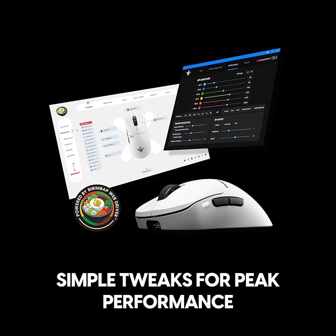 Pulsar Gaming Gears Pulsar Pro Series JV-X Wireless Gaming Mouse 1.98 oz (56g), Optical Switch, 32000 DPI, 750 IPS, XS-1 Sensor, 8K Compatible (Medium, White)