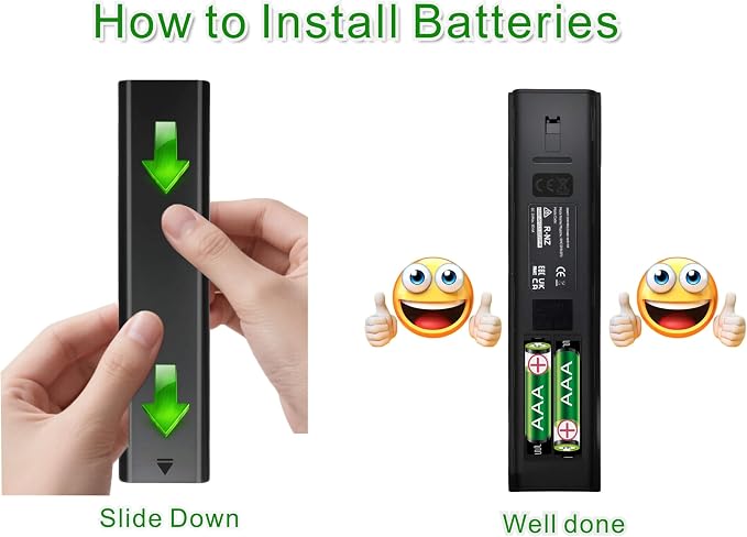 Replacement for Samsung Smart TV Remote Control 2026-2019 | Universal, Bluetooth, Voice, No Rechargeable, No Solar