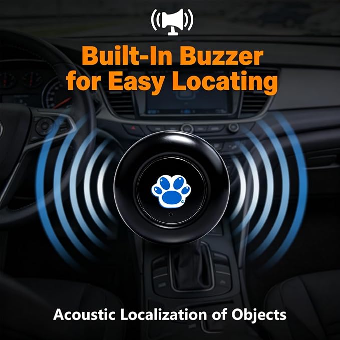 GPS Tracker for Vehicles,GPS Tracker Device for Vehicles No Subscription No Monthly Fee Portable Tracking GPS Tracker for Car Kids Dogs Trucks Magnetic GPS Tracking Device