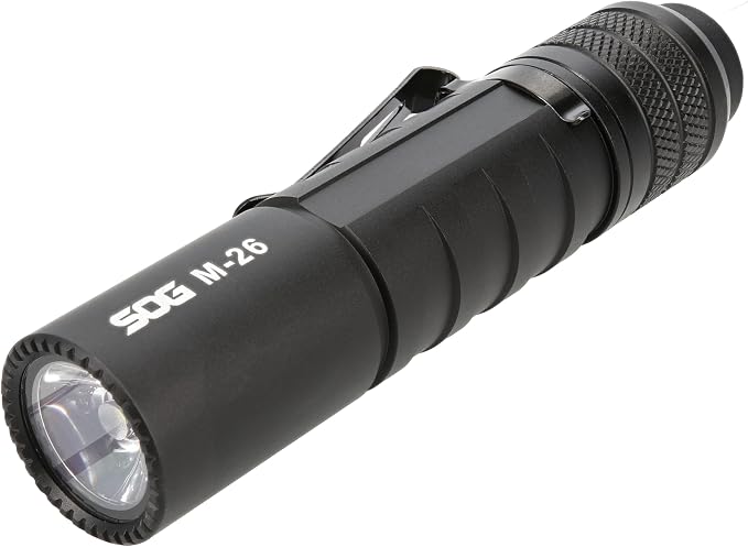 SOG M-26 Flashlight 1300 Lumens Rechargeable LED Tactical