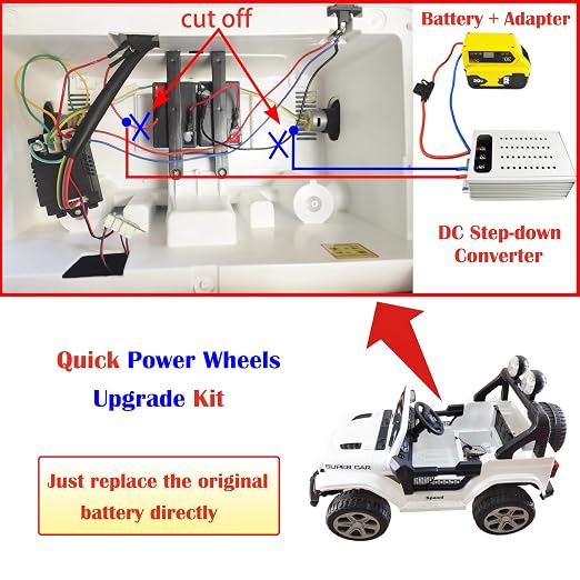 48v to 12v Converter Golf cart Step Down Converter 11-70V Input to 3.3V-24V Output 28A 336W Step Down Converter Adjustable dc with Fuse-70V 48V 36V 24 to 12V 3.3V-24V