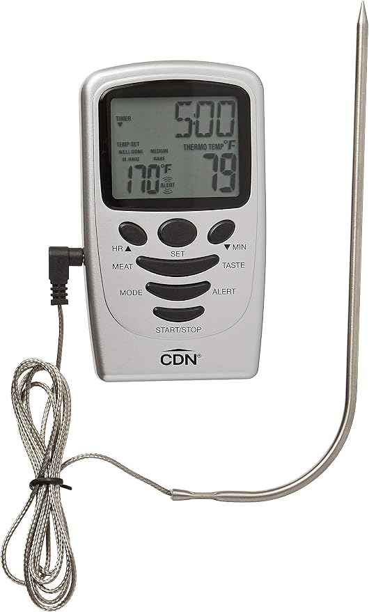 CDN Digital Programmable Probe Thermometer/Timer