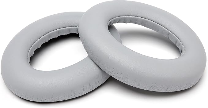 WC Wicked Cushions Upgraded Replacement Ear Pads for Bose 700 Noise Cancelling Headphones (NC700) - Softer PU Leather, Luxurious Memory Foam, Added Thickness, Extra Durable Ear Cushions | (Silver)