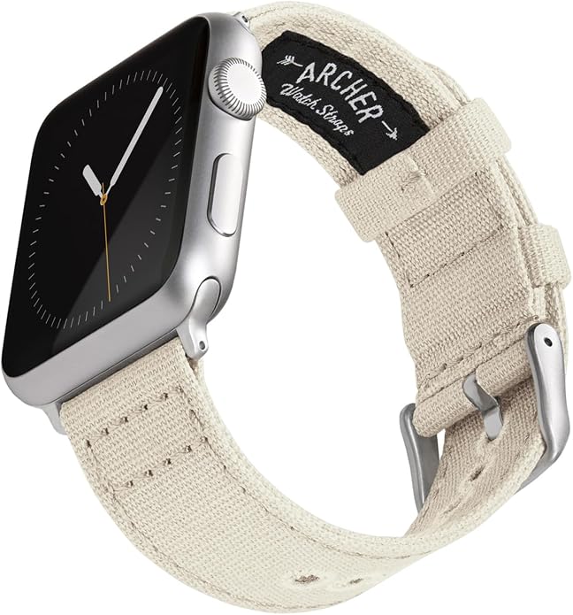 Archer Watch Straps - Canvas Straps for Apple Watch