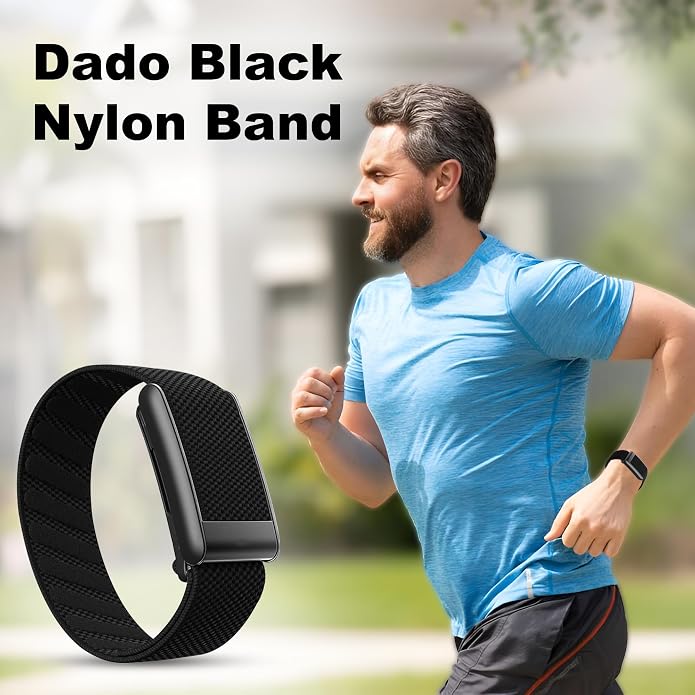 DADO Multi-Pack Wrist Bands Compatible with Whoop 5.0, Peak, One & Life MG – Hydroknit Nylon, Sport Silicone, Premium Nylon – Replacement Straps with Hook, Clasp, Quick Link Slider