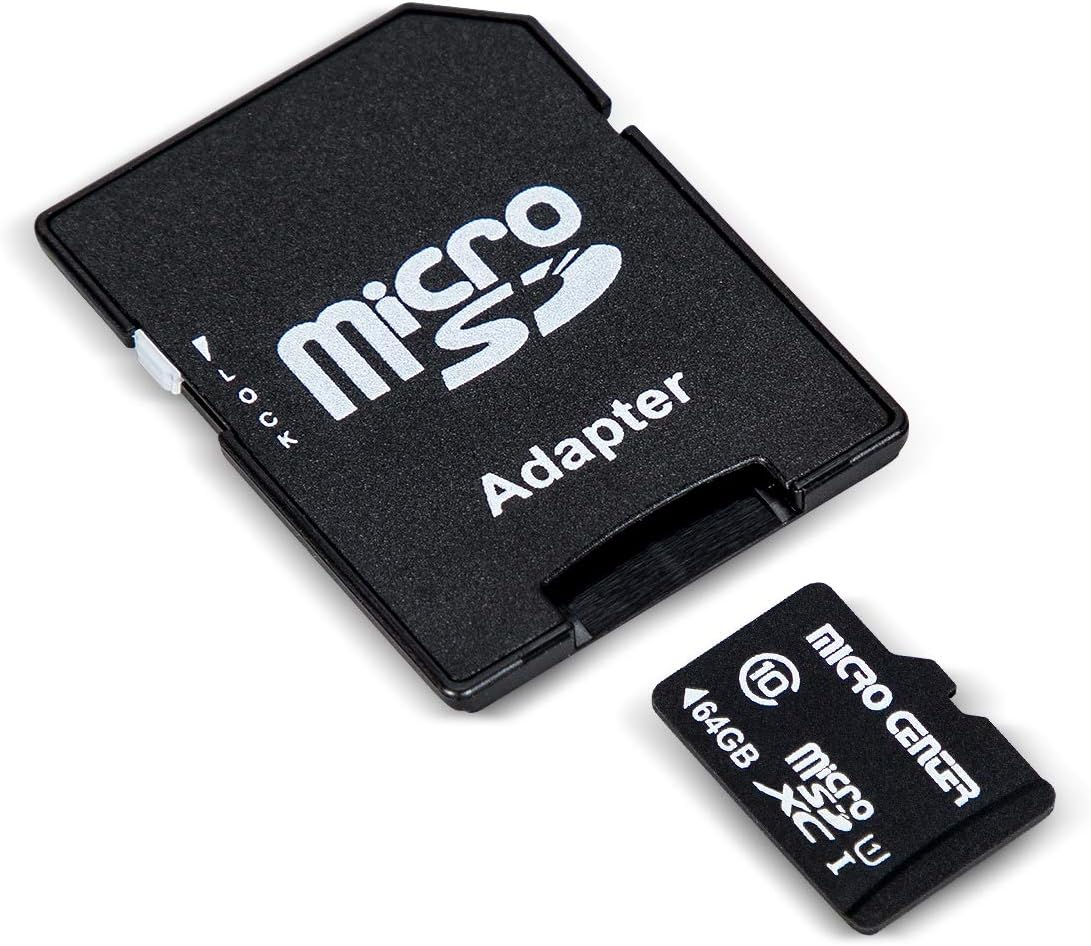 Micro Center 64GB Class 10 Micro SDXC Flash Memory Card