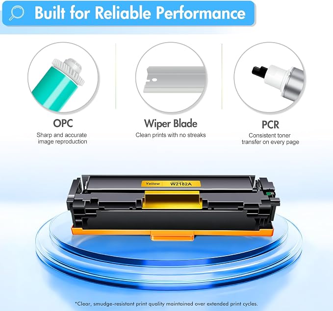218A Toner Cartridges 4 Pack 218 3301sdw 3301 3301fdw Compatible Replacement for HP 218A 218X for HP Color LaserJet Pro 3201dw 3201 MFP 3301cdw Printer Ink Set with Chip High Yield W2180A (B/C/Y/M)
