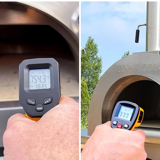Infrared Laser Thermometer - Accurate and Instant Readings, Non-Contact Digital Temperature Gun for Cooking, HVAC, and Automotive