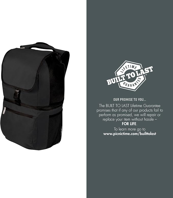 Picnic TIME NFL Zuma Backpack Cooler, Soft Cooler Backpack, Lunch Cooler